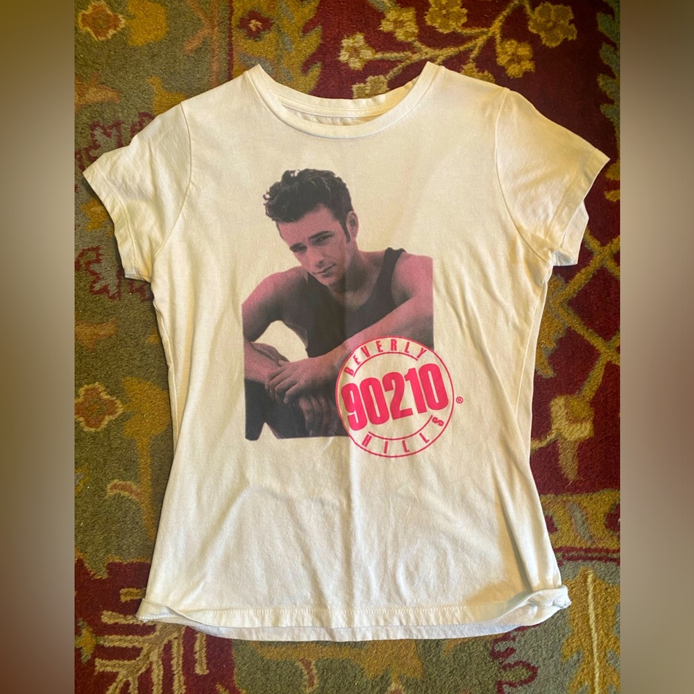 Beverly Hills 90210 Dylan McKay Luke Perry T-Shirt (Medium)